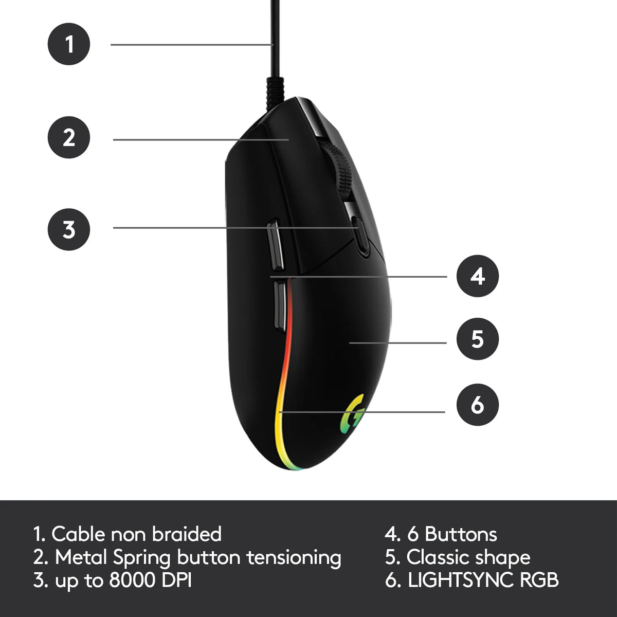 Logitech G-102 Mouse