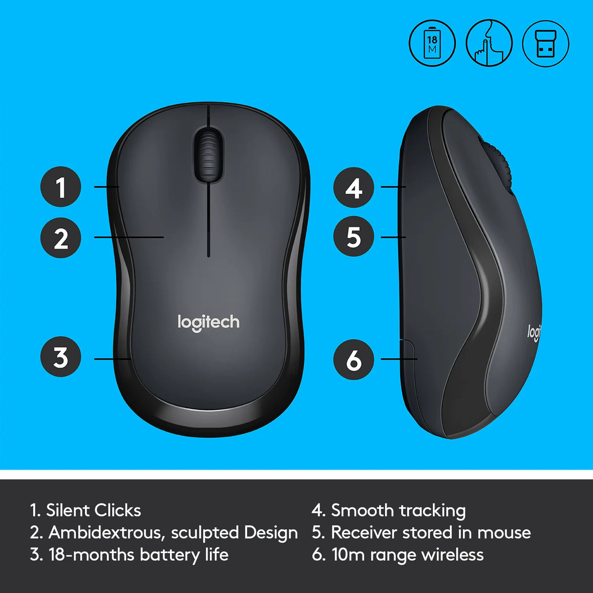 Logitech M-221 Mouse